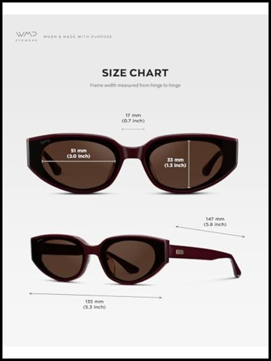 Cat-Eye Acetate Sunglasses with Anti-Reflective Lenses main image 5